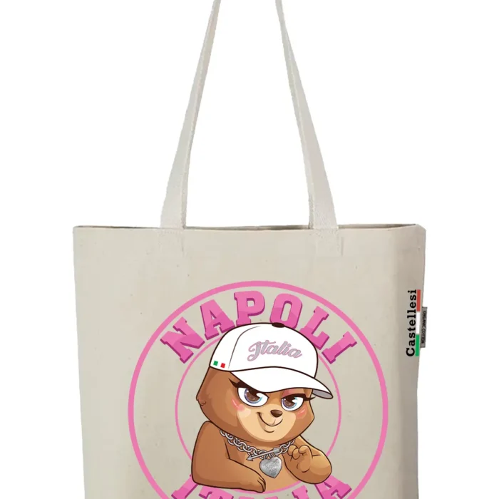 Napoli Bear Tote By Castellesi
