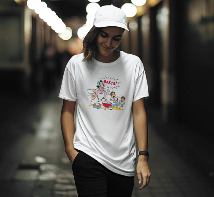 Make a Bold Statement with the Castellesi Basta T-Shirt