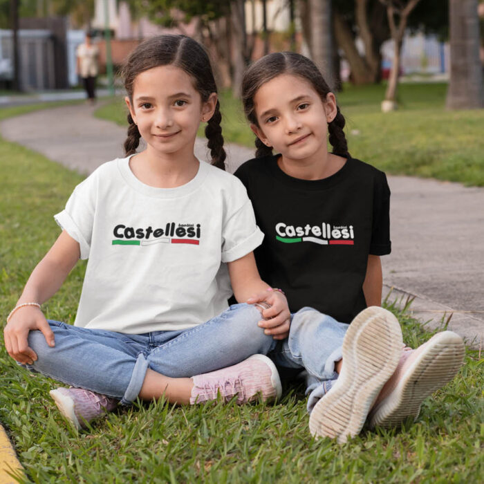 Children wearing Castellesi Bambini T-Shirts