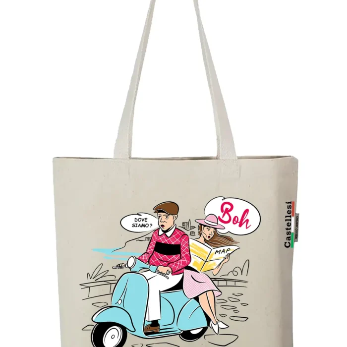 Eco-Friendly Castellesi Boh Tote Bag for Everyday Style